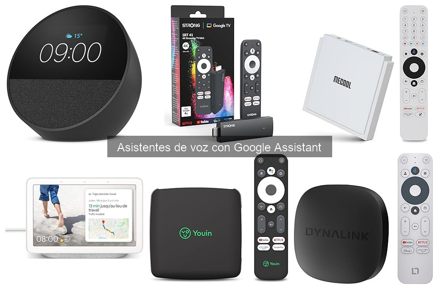 Mejores accesorios para asistentes de voz Google Assistant