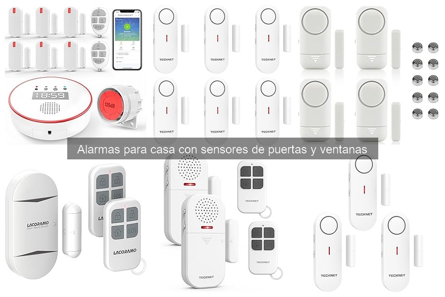 Mejores alarmas para casa pequeñas: Comparativa 2023
