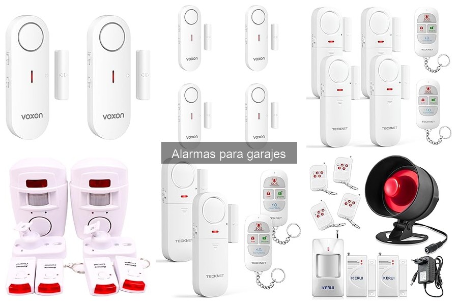 Mejores alarmas para garajes según reseñas de usuarios