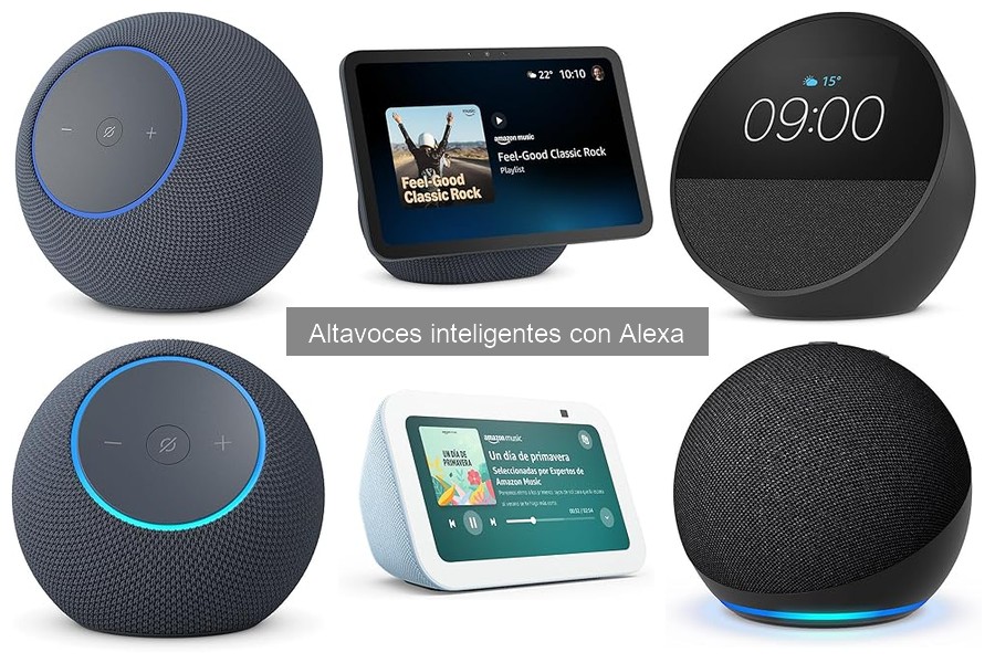 Mejores altavoces inteligentes con Alexa para espacios pequeños
