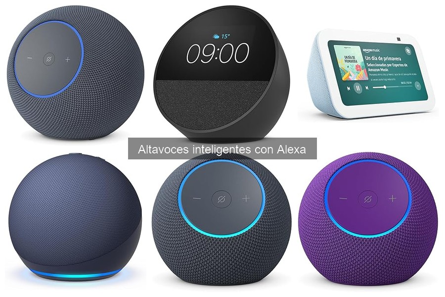 Mejores altavoces inteligentes con Alexa para música