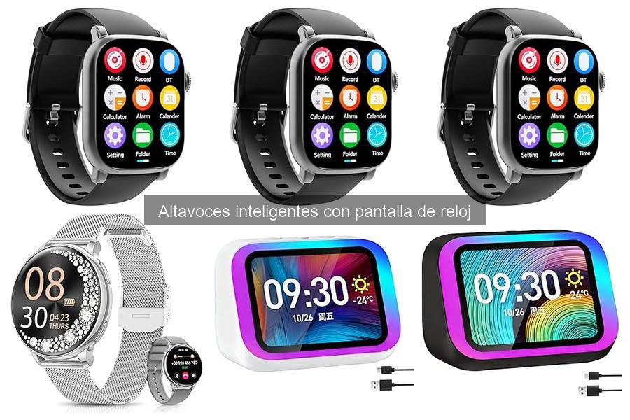 Mejores altavoces inteligentes con pantalla de reloj para el hogar