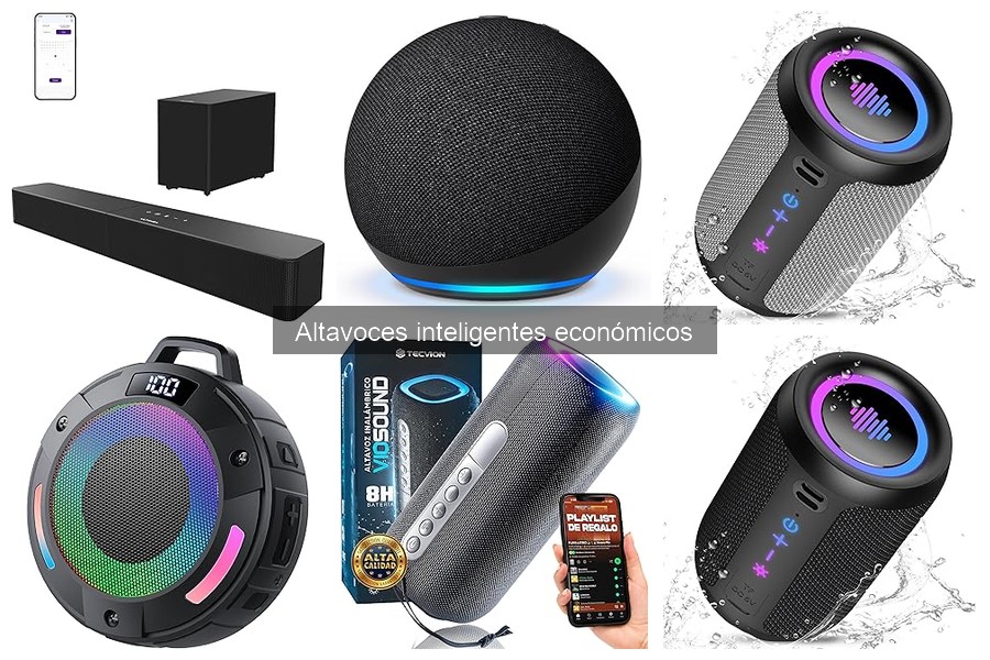 Mejores altavoces inteligentes económicos para tu hogar