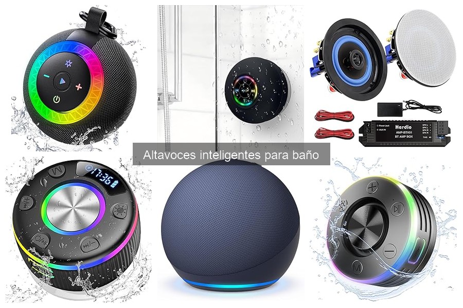 Mejores altavoces inteligentes para baños pequeños en 2023