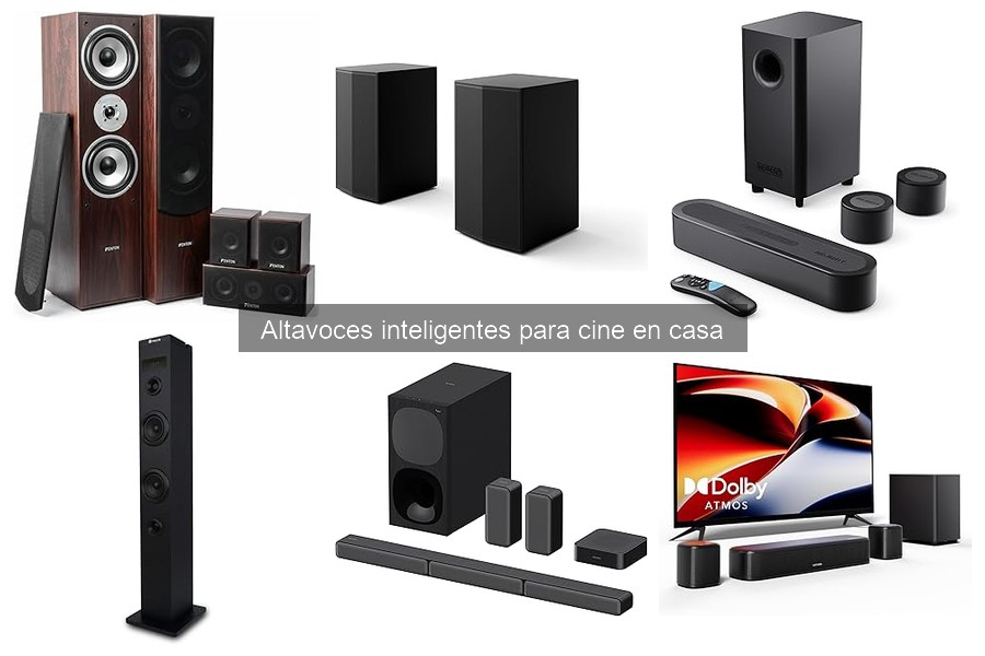 Mejores altavoces inteligentes para cine en casa 2023