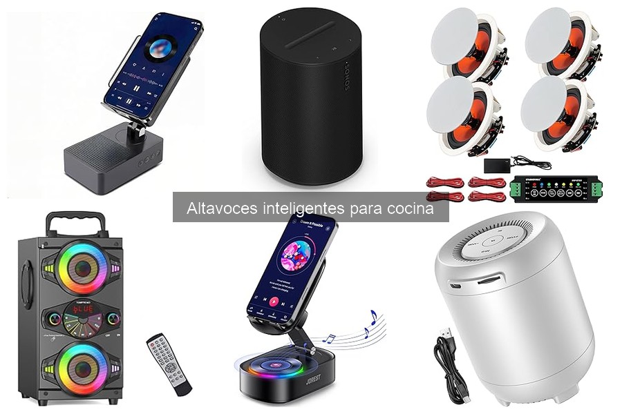 Mejores altavoces inteligentes para cocina en 2023