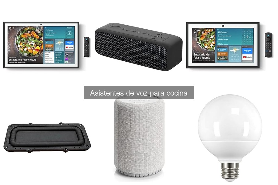 Mejores asistentes de voz para cocina 2023: comparativa