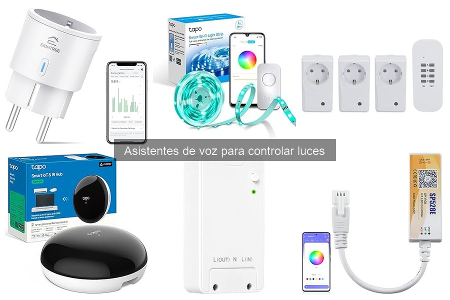 Mejores asistentes de voz para controlar luces inteligentes