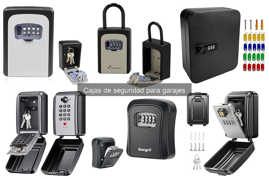 Mejores cajas de seguridad para garajes: Comparativa 2023