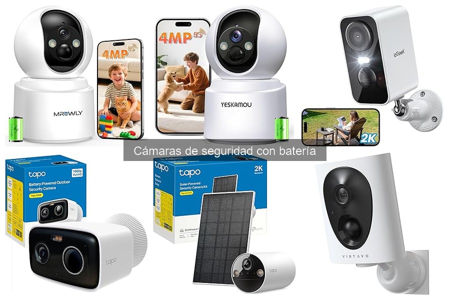 Mejores cámaras de seguridad con batería para exteriores