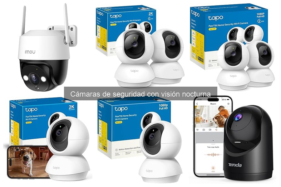Mejores cámaras de seguridad con visión nocturna para el hogar