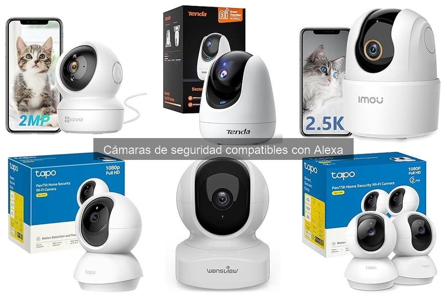 Mejores cámaras de seguridad exteriores compatibles con Alexa