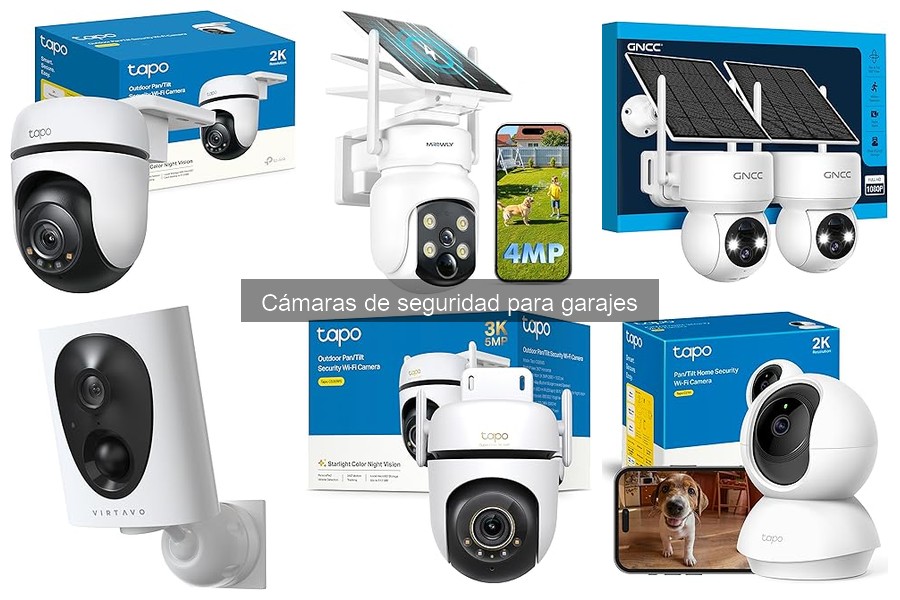 Mejores cámaras de seguridad para garajes en 2023