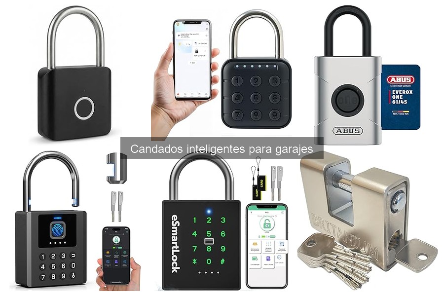 Mejores candados inteligentes para garajes en 2023