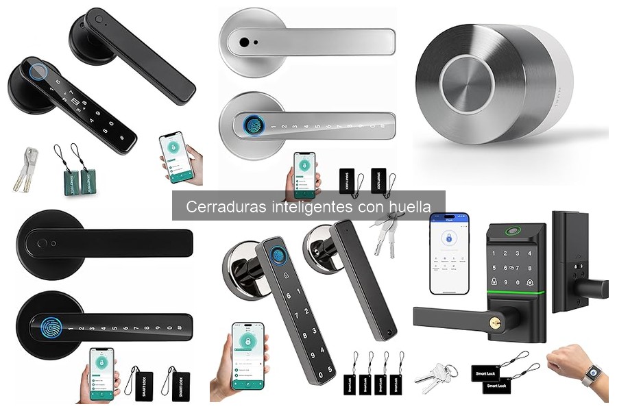Mejores cerraduras inteligentes con huella para tu hogar
