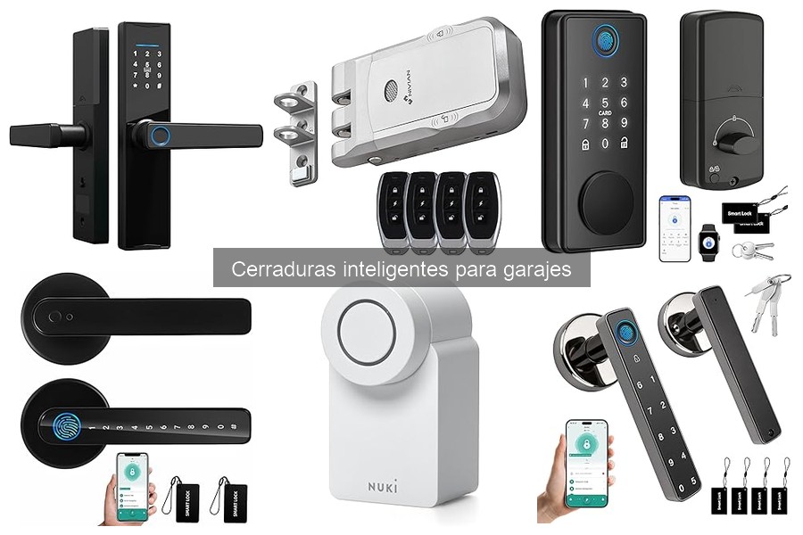 Mejores cerraduras inteligentes para garajes en 2023