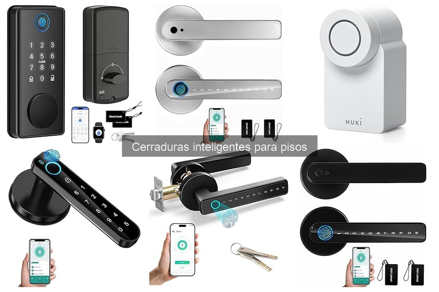 Mejores cerraduras inteligentes para pisos en 2023