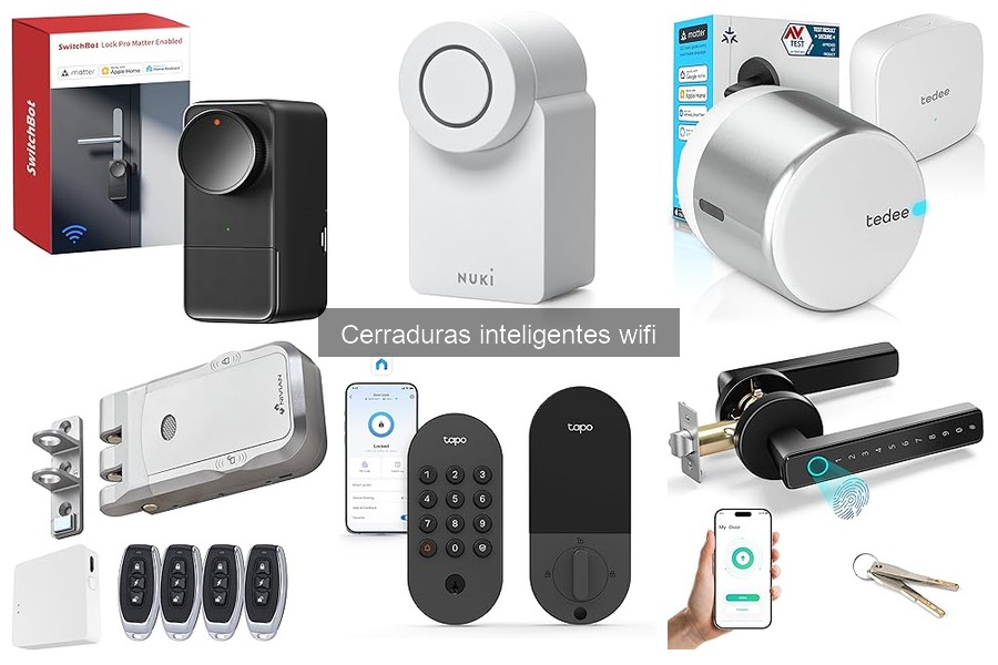 Mejores cerraduras inteligentes WiFi para hogares pequeños
