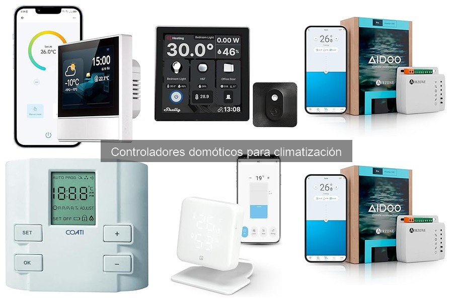 Mejores controladores domóticos para climatización en 2023