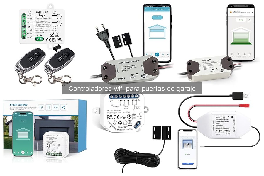 Mejores controladores wifi para puertas de garaje en 2023