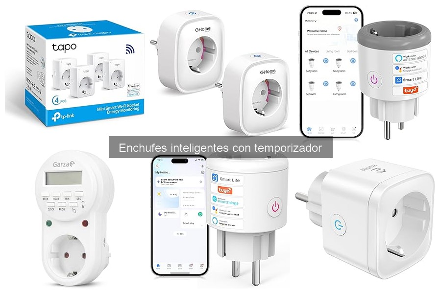 Mejores enchufes inteligentes con temporizador para asistentes de voz