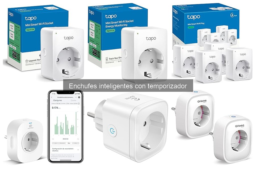 Mejores enchufes inteligentes con temporizador para casas pequeñas
