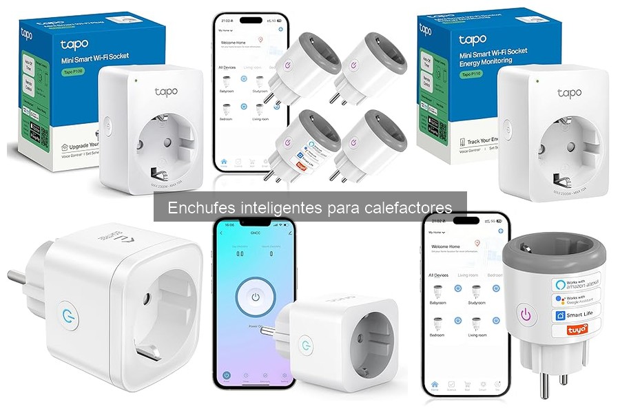 Mejores enchufes inteligentes para calefactores en 2023