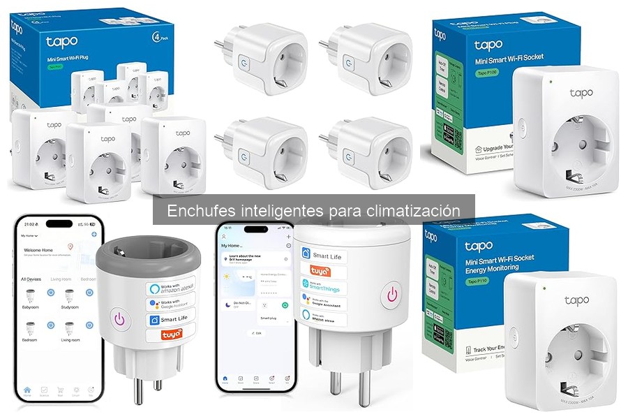 Mejores enchufes inteligentes para climatización en 2023