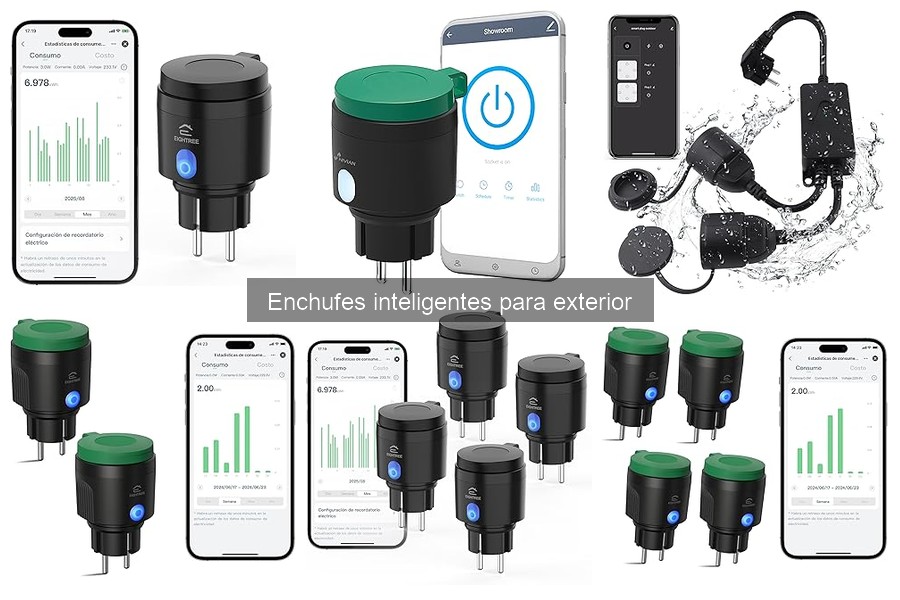 Mejores enchufes inteligentes para exterior en 2023