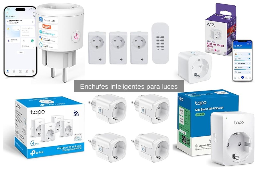 Mejores enchufes inteligentes para luces en 2023