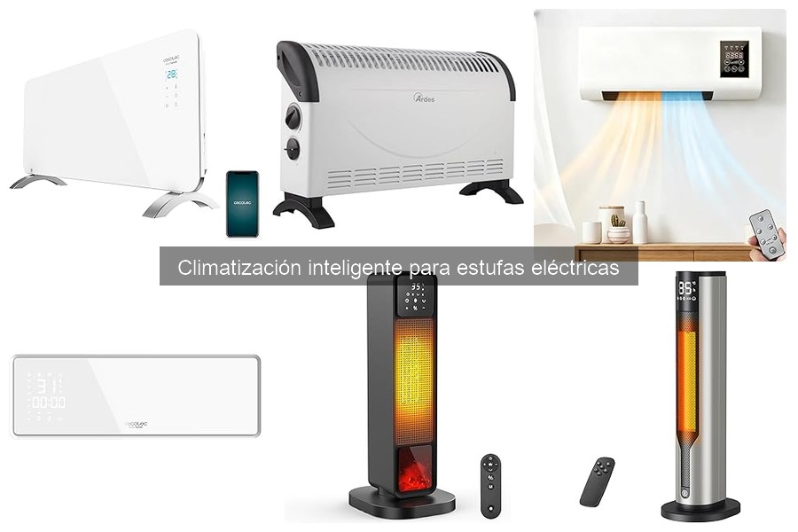 Mejores estufas eléctricas inteligentes para casas pequeñas