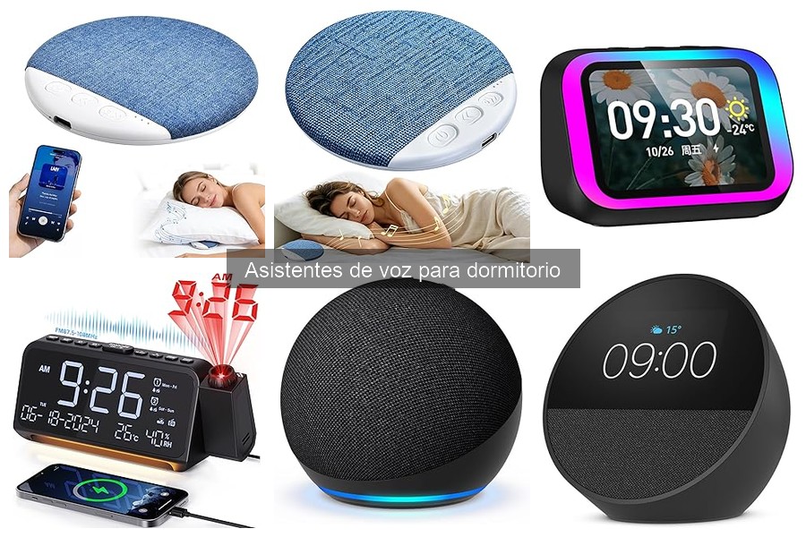 Mejores funciones de asistentes de voz para un dormitorio inteligente