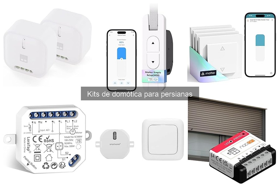 Mejores kits de domótica para persianas en 2023: comparativa