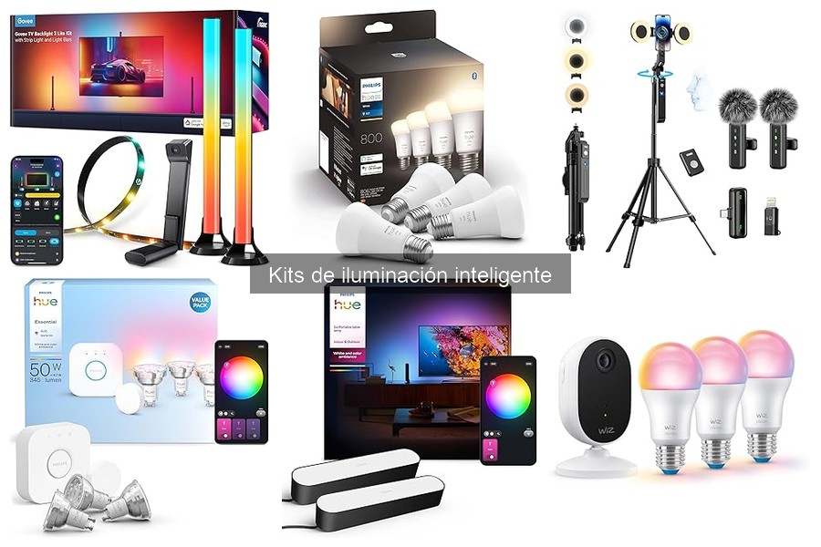 Mejores kits de iluminación inteligente para hogares pequeños