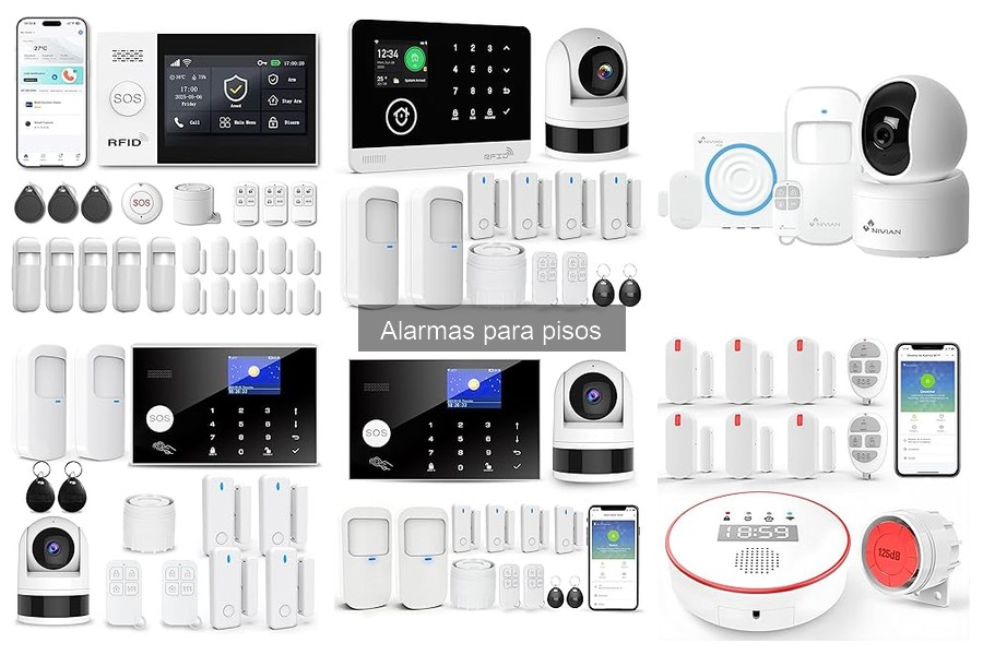 Mejores lugares y ofertas para comprar alarmas para pisos