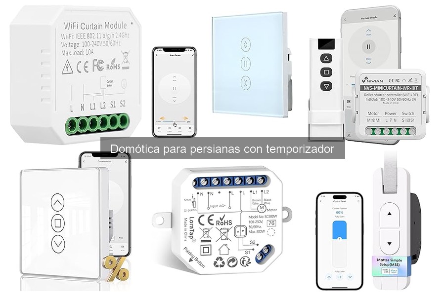 Mejores marcas de persianas con temporizador para tu hogar