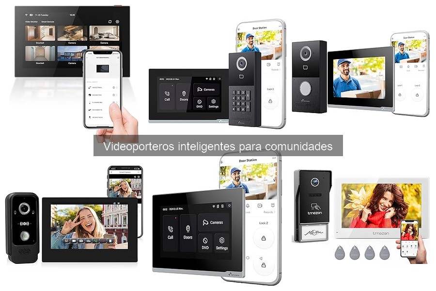 Mejores marcas de videoporteros inteligentes para comunidades