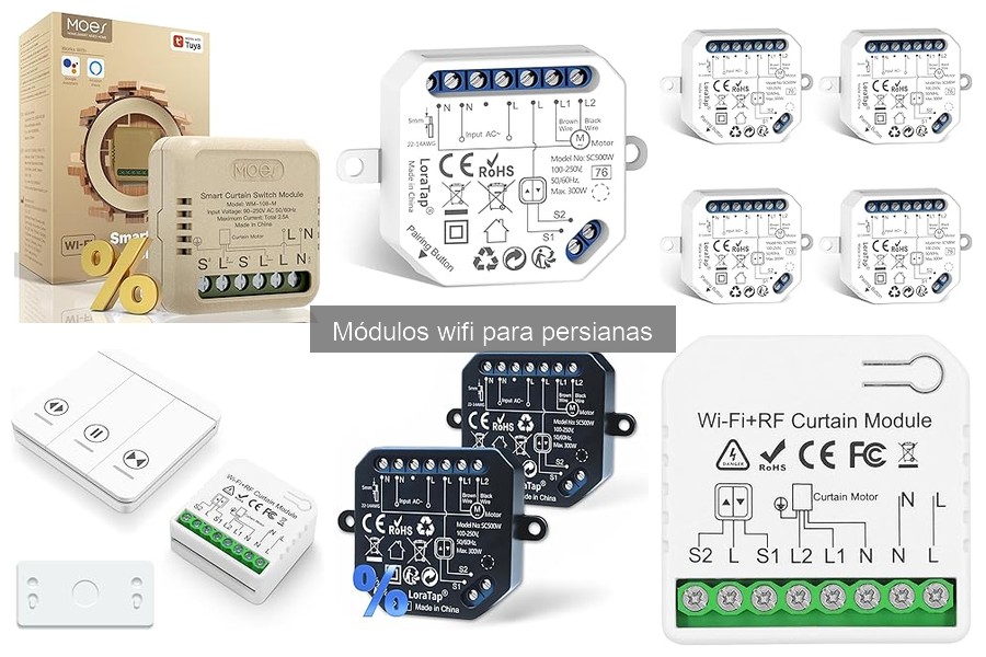 Mejores módulos wifi para persianas en 2023: comparativa