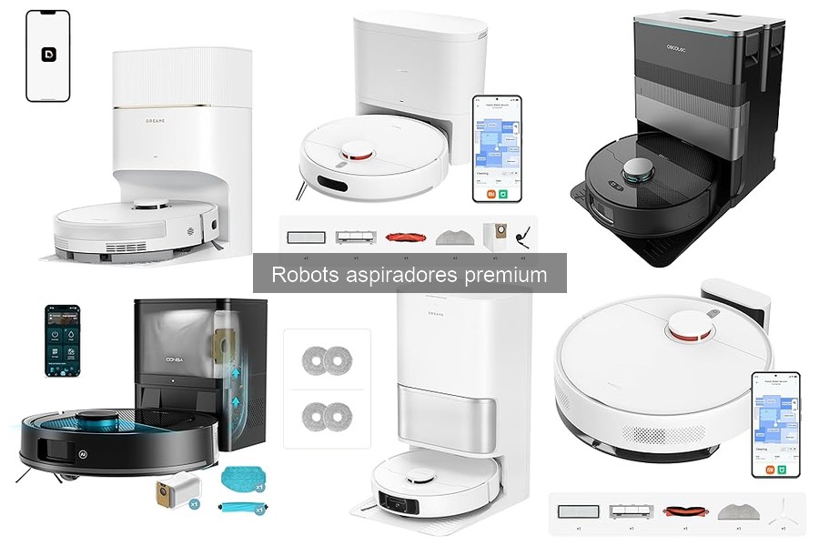 Mejores ofertas de robots aspiradores premium en Black Friday