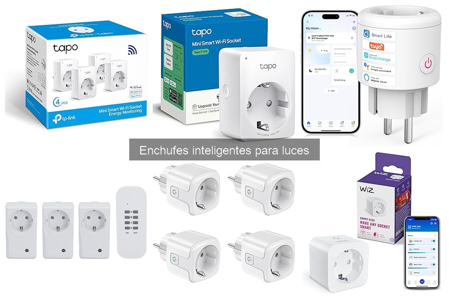 Mejores ofertas en enchufes inteligentes para luces