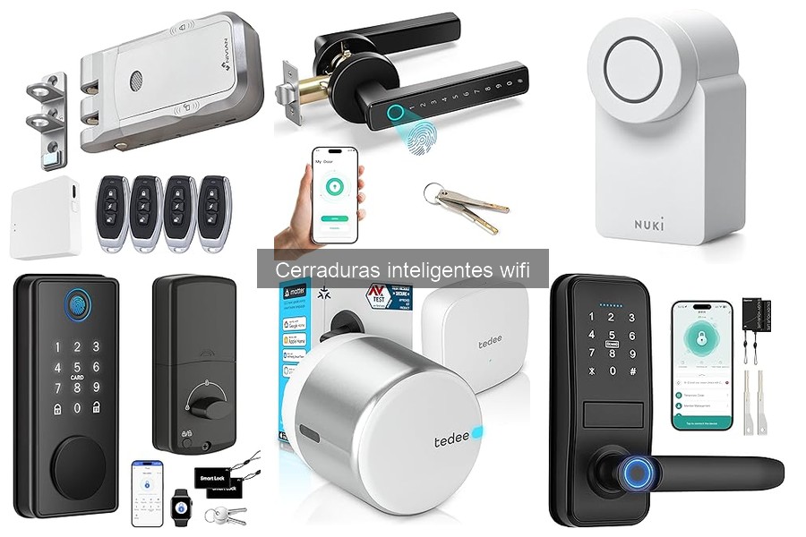 Mejores ofertas y precios de cerraduras inteligentes wifi