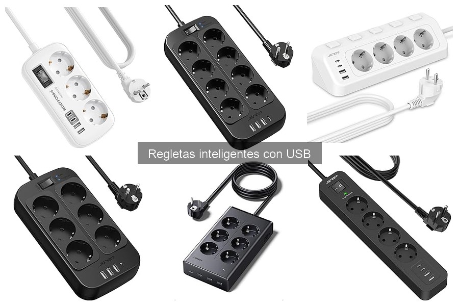 Mejores ofertas y precios de regletas inteligentes con USB