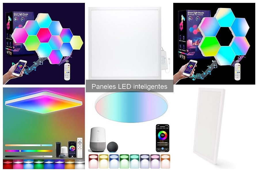 Mejores paneles LED inteligentes para iluminar tu hogar