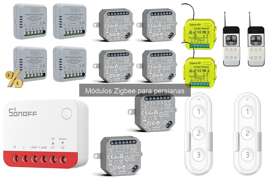 Mejores prácticas para mantener módulos Zigbee en persianas