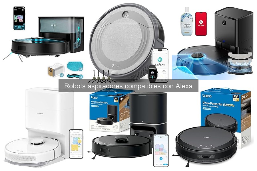 Mejores robots aspiradores compatibles con Alexa para casas grandes