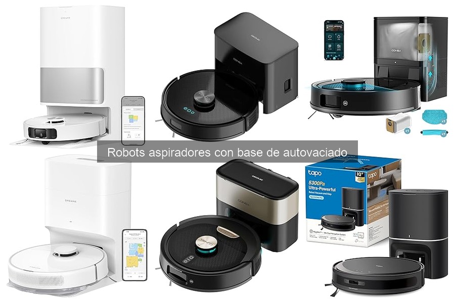 Mejores robots aspiradores con base de autovaciado 2023