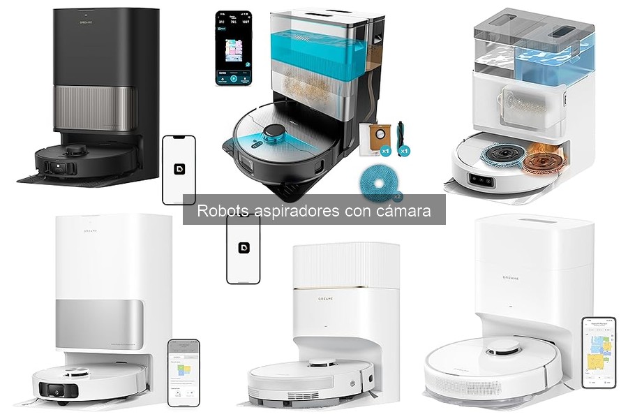 Mejores robots aspiradores con cámara para hogares pequeños