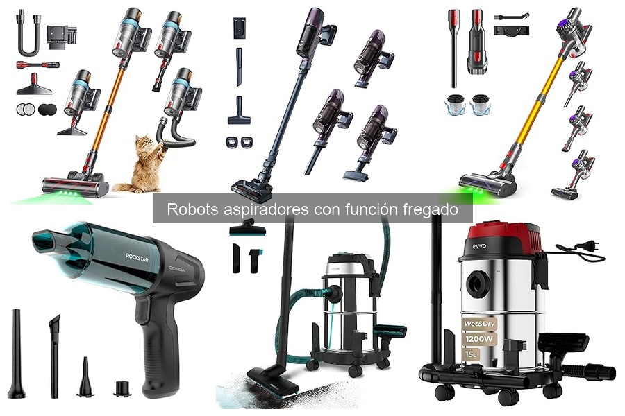 Mejores robots aspiradores con fregado silenciosos