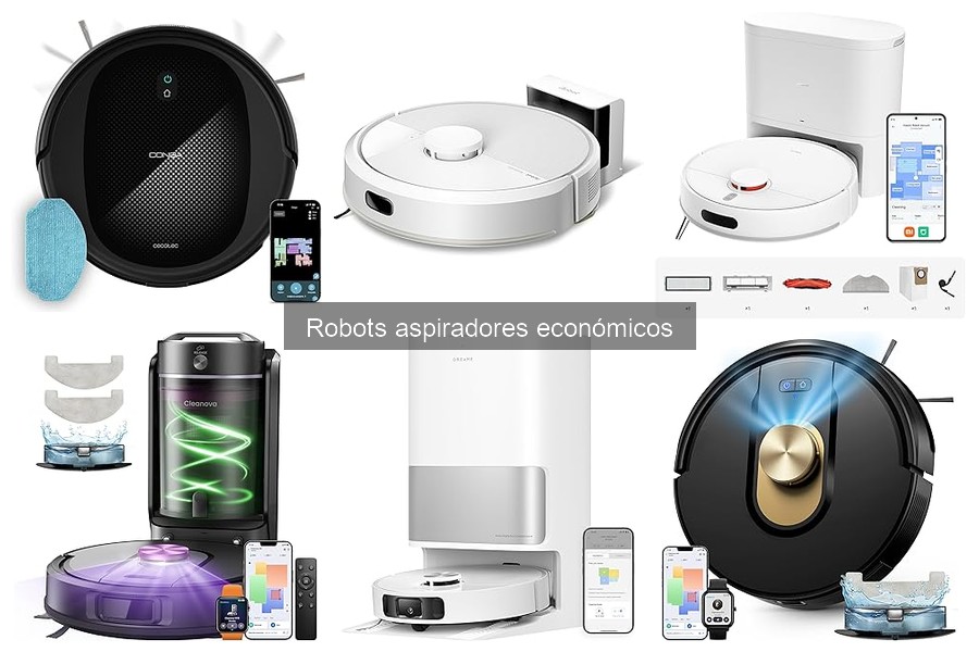 Mejores robots aspiradores económicos para hogares pequeños