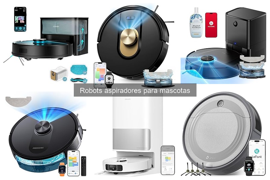 Mejores robots aspiradores para hogares con mascotas 2023